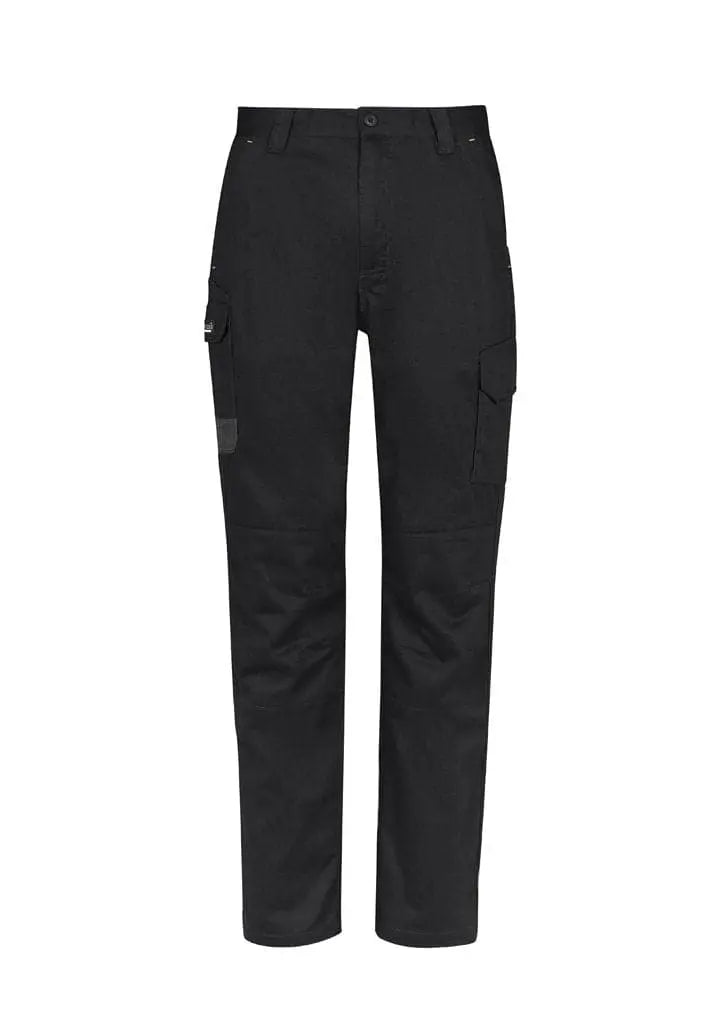 Mens Summer Cargo Pant (Regular) ZP145R Work Wear Syzmik Black 72R